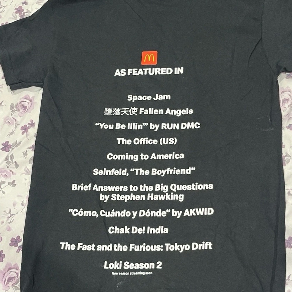 MCDONALDS The McDonald's Crew T-Shirt Size extra Large 2023 Promotional